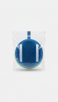 Foot scrubber mat in minimal easy-open packaging